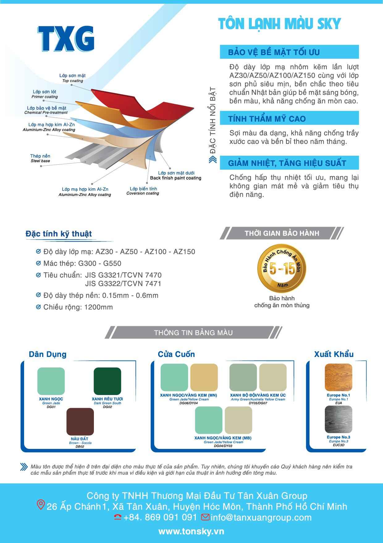 mua tôn lạnh màu sky ở đâu